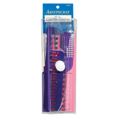 Aristocrat Assorted Comb Set in a Roll Up (AR-44)