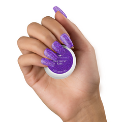 Light Elegance - Amethyst Kiss Glitter Gel - 10ml