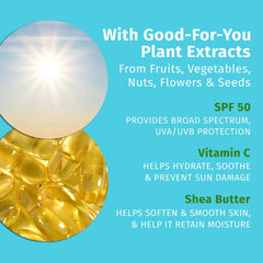 Hempz SPF 50 Facial Sunscreen - Sweet Pineapple & Honey Melon 3oz