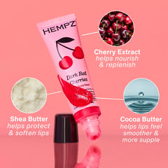 Hempz Dark Red Cherries Lip Balm