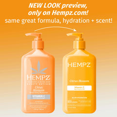 Hempz Citrus Blossom Moisturizer 17oz