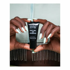 Gelish Soft Gel Tip Adhesive Clear 0.5oz Tube