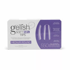 Gelish Soft Gel Tips - Medium Round