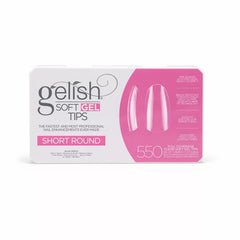 Gelish Soft Gel Tips - Short Round