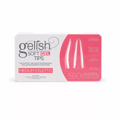 Gelish Soft Gel Tips - Medium Stiletto