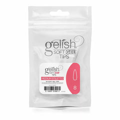 Gelish Soft Gel Tips - Medium Stiletto
