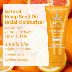 Hempz Brightening Day Moisturizer Citrus Blossom 3oz
