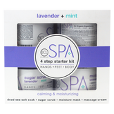 Be Care Love Lavender + Mint 4 Step Starter Kit