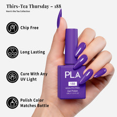 PLA Gel Polish 12ml - Thirs-Tea Thursday 188