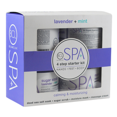 Be Care Love Lavender + Mint 4 Step Starter Kit