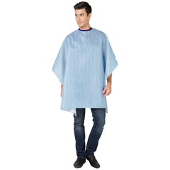 Betty Dain Seersucker Barber Cloth Navy & White (206S)