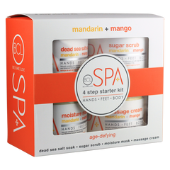 Be Care Love Mandarin + Mango 4 Step Starter Kit
