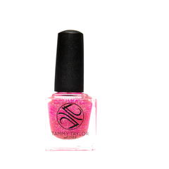 Tammy Taylor Hot Pink Jelly Lacquer - Sparkle