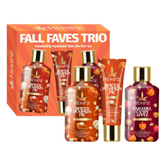 Hempz Fall Faves Trio Lotion & Lip Balm Set