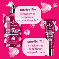 Hempz Festive Mint Hydration Gift Set - Pink Peppermint