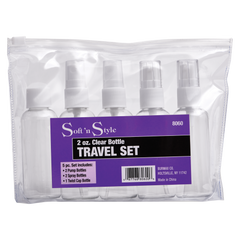Soft N Style 5pc Travel Bottle Set (8060)