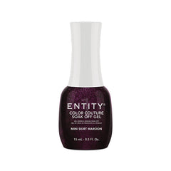 Entity Gel Polish - Mini Skirt Maroon .5oz
