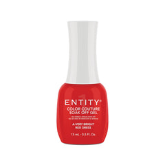 Entity Gel Polish - A Very Bright Red Dress .5oz