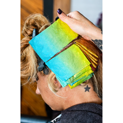 Color Trak Gradient Pop-Up Foil (400pk) - Blue/Yellow