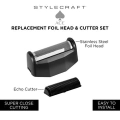 Stylecraft Echo Cutters & Foils Replacement (SC547B)