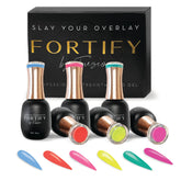 Fuzion Fortify Hema Free Gel Polish Collection #75-#80 - Summer Vibes