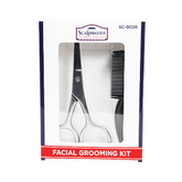 Scalpmaster Barber Men’s Facial Grooming Kit - 3pc (SC-9026)