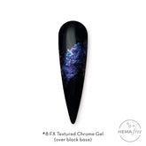 Fuzion FX Textured Chrome Gel 5g - #8