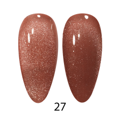DND DC 9D Cat Eye Creamy - Cocoa Whiskers #27
