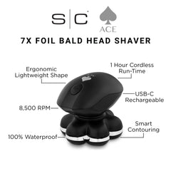 Stylecraft Ace Foil Bald Head Shaver