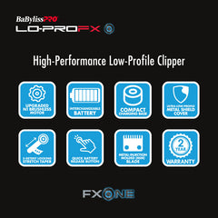 BabylissPro FXONE Lo-ProFX Clipper (FX829)