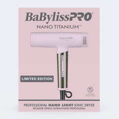 Babyliss Pro Nano Titanium Limited Edition Ionic Dryer Pink (BNTC9200PK)