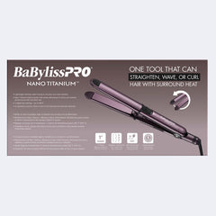 Babyliss Pro Nano Titanium Prima 3100 Limited Edition 1" Flat Iron (BNTP3100TUC)