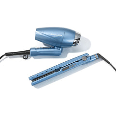 Babyliss Pro Nano Titanium Styling Set Ionic Dryer & 1 1/4" Digital Flat Iron (BNTPP81)