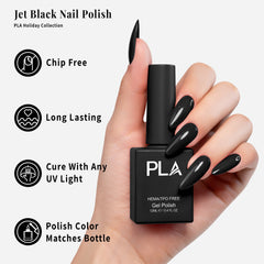 PLA Gel Polish 12ml - Jet Black 290