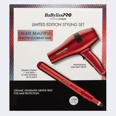 Babyliss Pro Ceramix Xtreme Limited Edition Dryer & 1" Flat Iron Duo