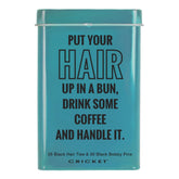 Cricket Handle It Bobby Pin Tin - Teal