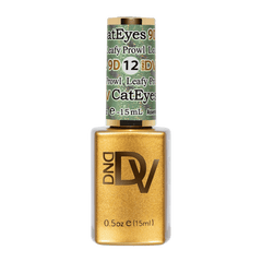 DND Diva 9D Cat Eye Glassball - Leafy Prowl #12