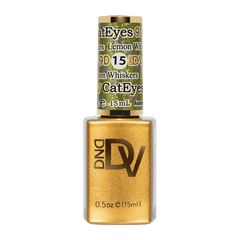 DND Diva 9D Cat Eye Candy - Lemon Whiskers #15