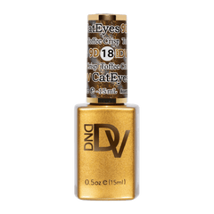 DND Diva 9D Cat Eye Candy - Toffee Crisp #18