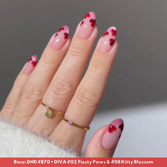 DND Diva 9D Cat Eye Glassball - Fiesty Paws #02
