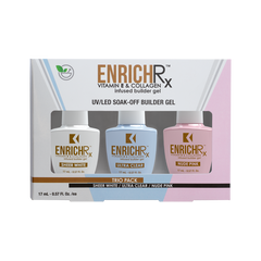 EnrichRx UV/LED Builder Gel - Trio Pack