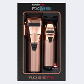 Babyliss Pro Fx One Rose FX Clipper & Trimmer Duo (FX1CTRGTO)