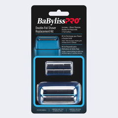 BabylissPro FOILFX02 Replacement Foils & Cutter - Blue (FXRF2BL)