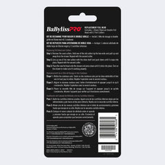 BabylissPro FOILFX02 Replacement Foils & Cutter - Purple (FXRF2P)