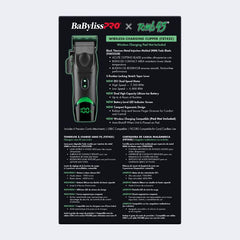 BabylissPro X Tomb45 Wireless Charging Clipper (FXT45C)
