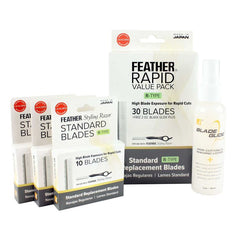 Feather R-Type Styling Blades w/free Blade Glide - 30pk