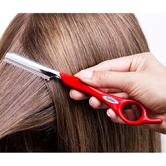 Feather Texturizing Styling Razor Red Handle