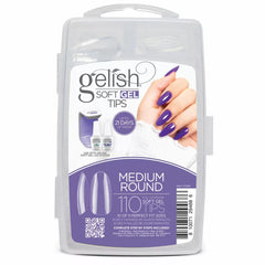 Gelish Soft Gel Tips - Medium Round
