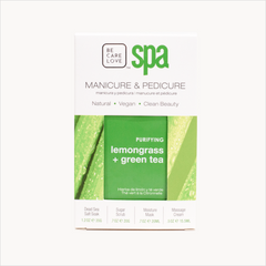 Be Care Love Lemongrass + Green Tea 4-step Packet Box