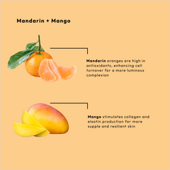 Be Care Love Moisture Mask - Mandarin + Mango